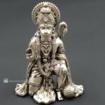 silver god idols (2) silver hanuman murti