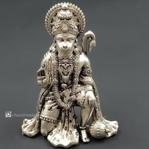 silver god idols (2) silver hanuman murti