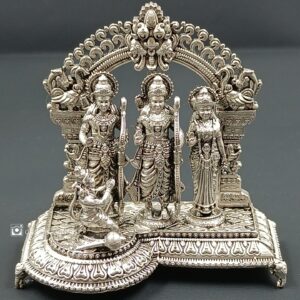 silver god idols (9) silver ram sita statue