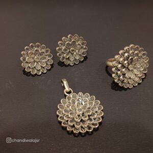 oxidised silver earrings (1)