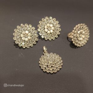 oxidised silver earrings (3)