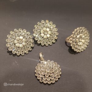 oxidised silver earrings (4)