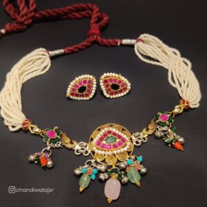 oxidised silver necklace (6)